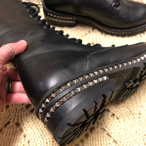 Steve Madden ‘Lakewood’ knee high studded boot - Picture 4 of 8